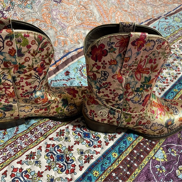 Roper Women’s Boots size 9.5 Metallic Multi - Picture 2 of 7